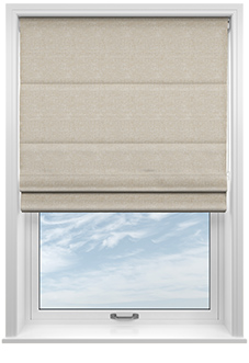 Atina (Blackout), Orange Splash - Roman Blind